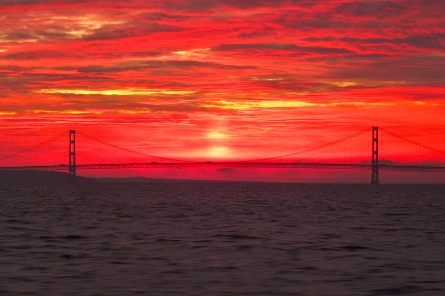 Solstice Sunset, photograph by Robert McGreevy