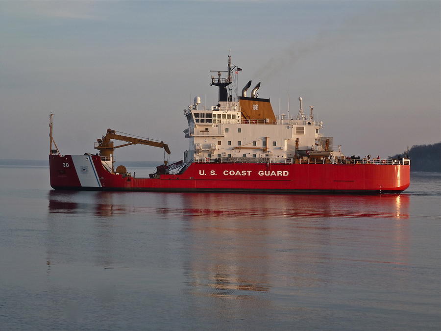 USCGC Mackinaw, photograph by Robert McGreevy