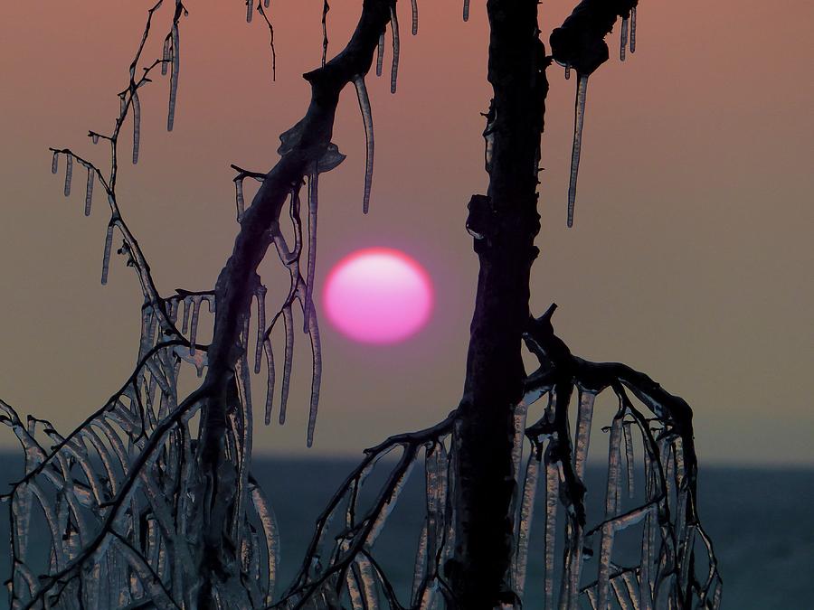 Winter Solstice Sunrise, photograph by Robert McGreevy